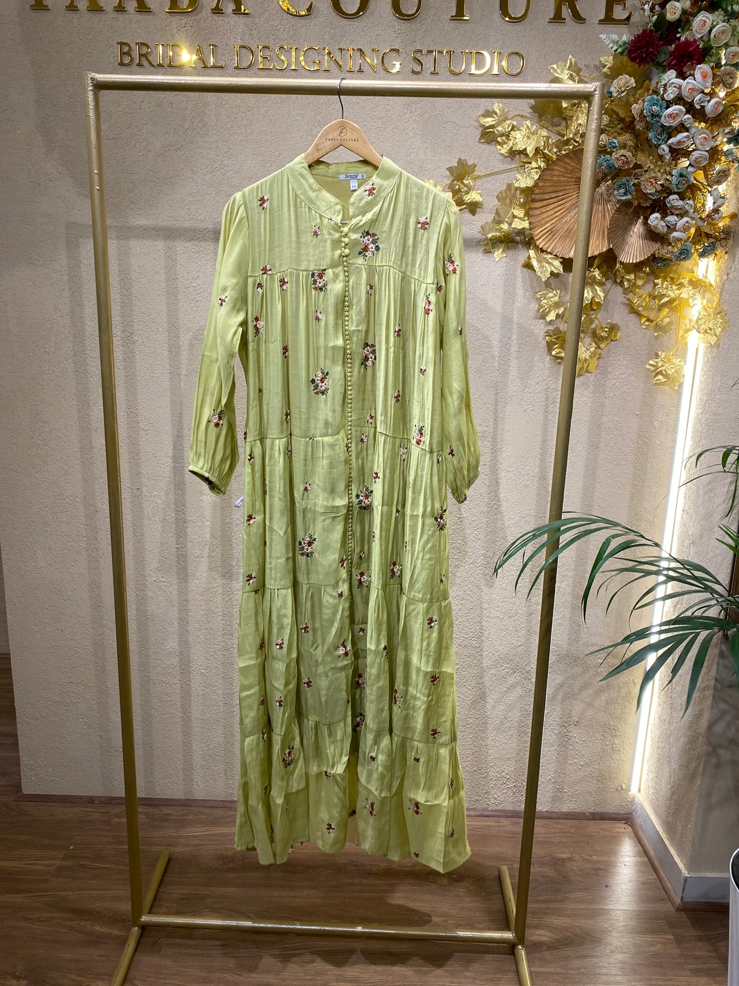 QADRA embroiderychandheri gown