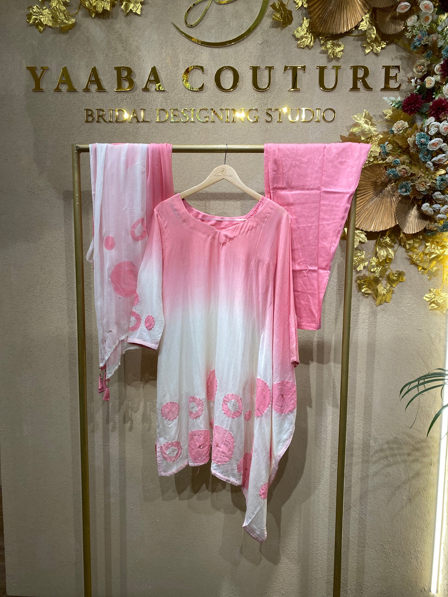 Double Shade Kaftan